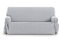 Funda de Sofá 2 Plazas EYSA Levante (110 x 70 x 180 cm - Algodón y Poliéster - Gris claro)