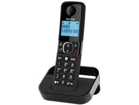 TELEFONE SEM FIOS ALCATEL F860 DUO BLK