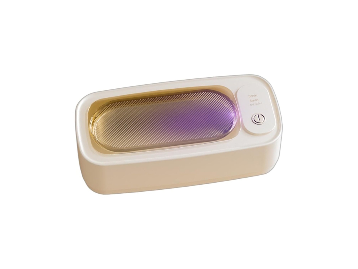 Limpiador Dental Ultrasónico 47 Khz 400 Ml Con Esterilización Uv Para Joyería (blanco)