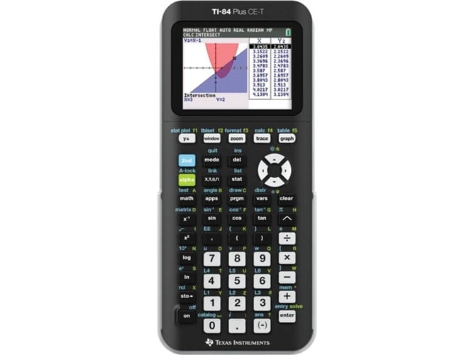 Calculadora Gráfica TEXAS TI-84 PLUS CE-T