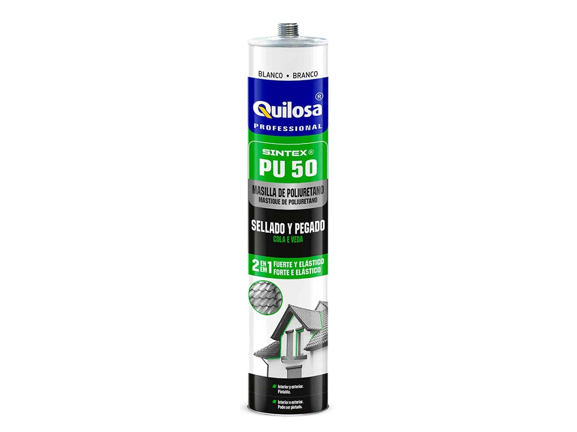 Poliuretano pu-50 gris industrial cartucho