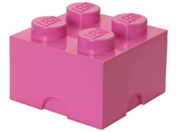 LEGO Brick Headz: Storage Brick 4 Empilhavel Roxo