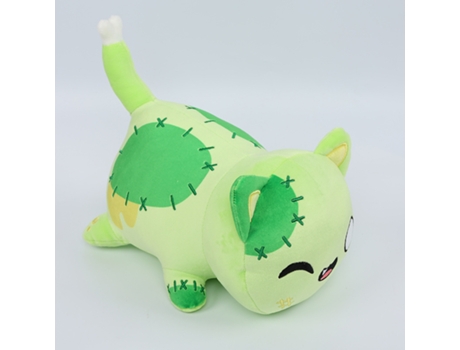 Peluche GEELY Lindo Gato Verde (Edad Mínima Recomendada: 1 año)