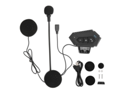 Auriculares Bluetooth Para Casco De Motocicleta Con Micrófono Estéreo Con Cancelación De Ruido Bt12