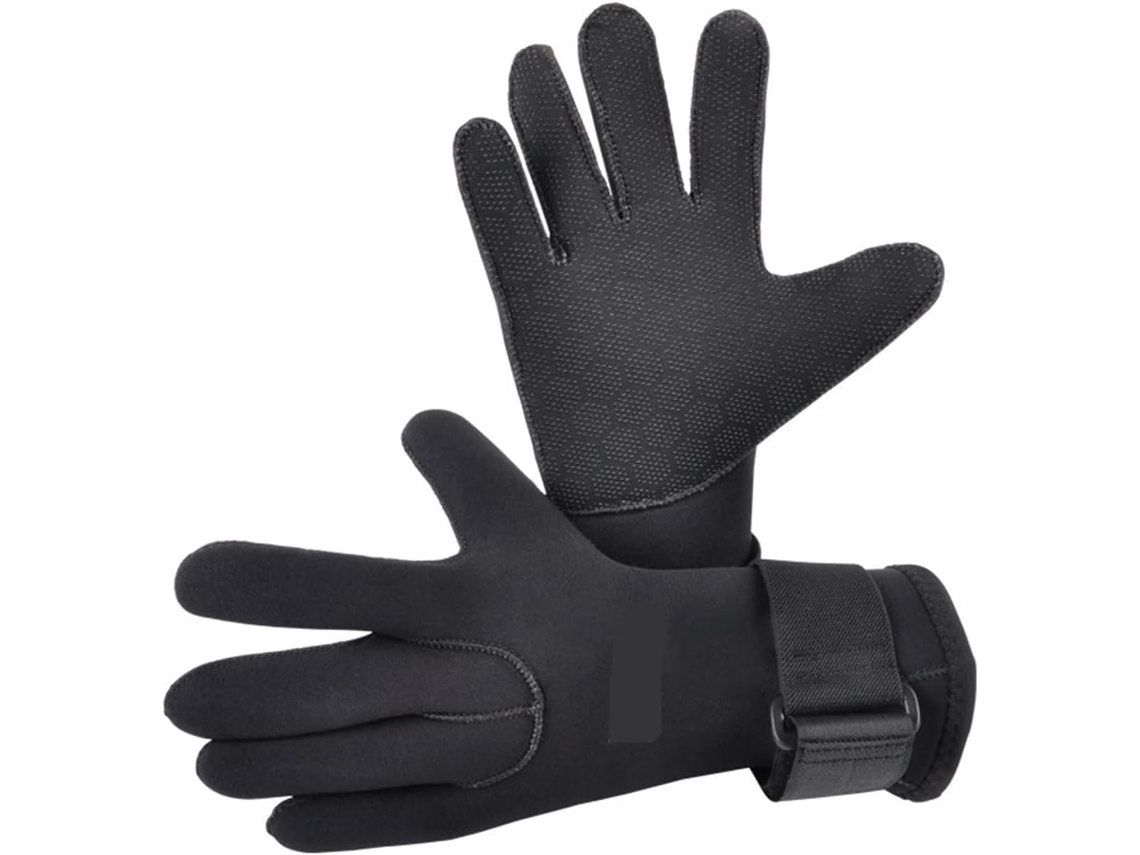 Gants Natación Larga En Neopreno 5mm Garder Au Chaud La Apnea Pagaie Surf Kayak Canoë Chasse