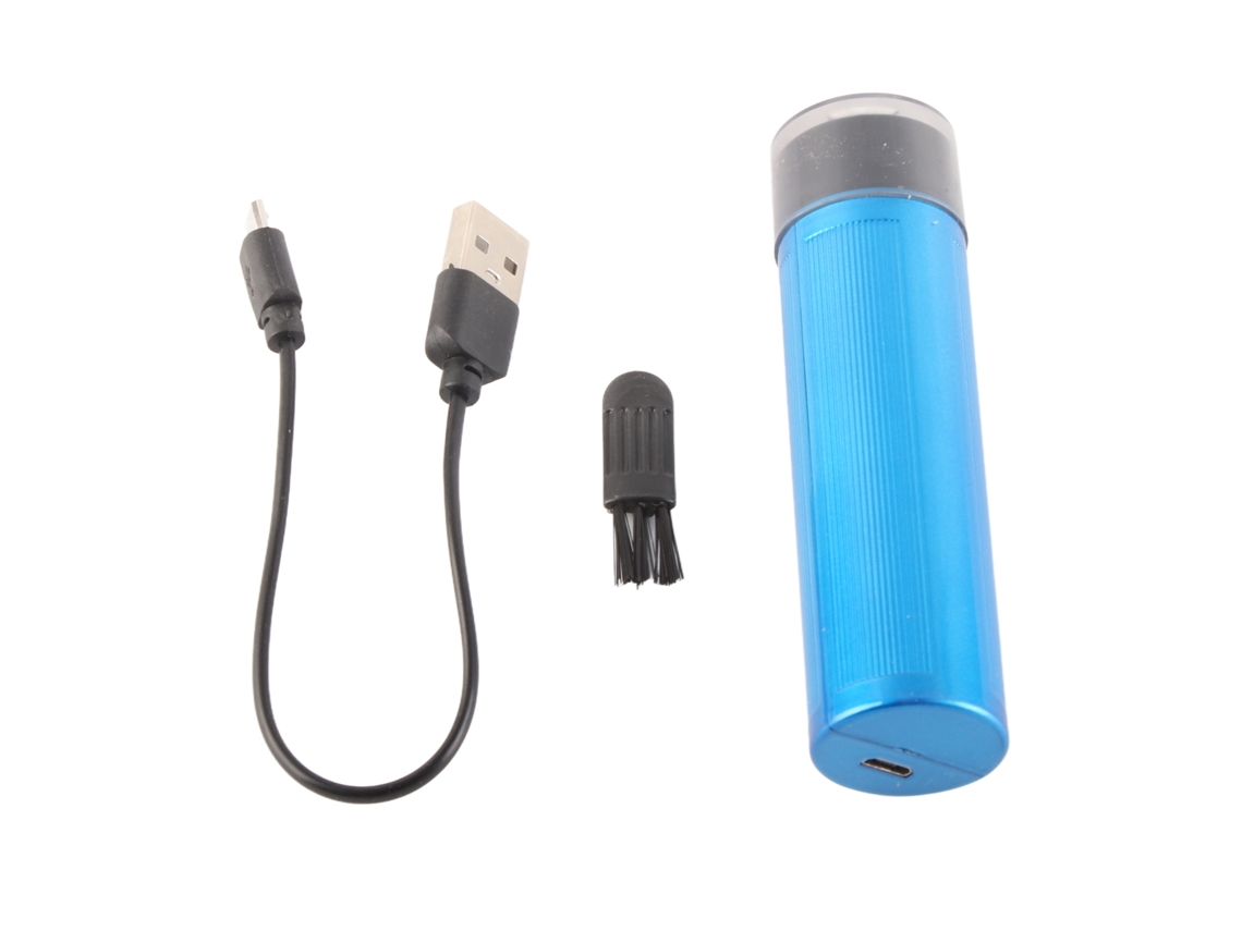 Mini Afeitadora Eléctrica Portátil, Recargable, Limpieza Profunda, Para Hombres, Azul.