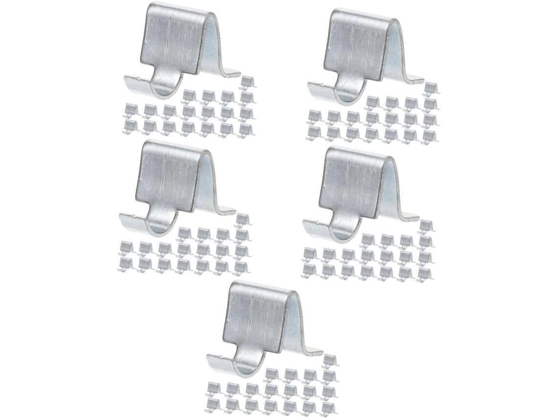 100 Clips De Soporte Para Estantes, Accesorios De Almacenamiento Para Armarios