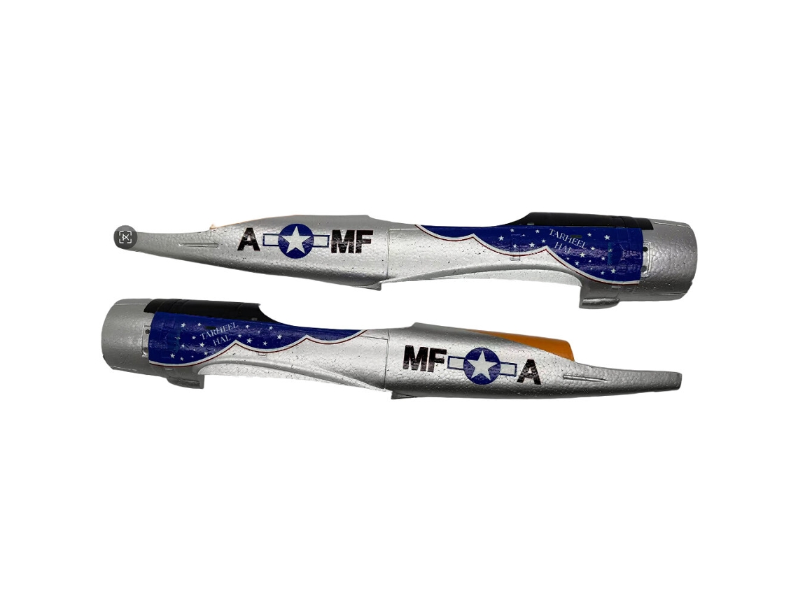 For P-51dmo-fly P-51d Mustang / Mf-a84 / Kootai Ki-84 Rc Airplane Spare Part Fuselage