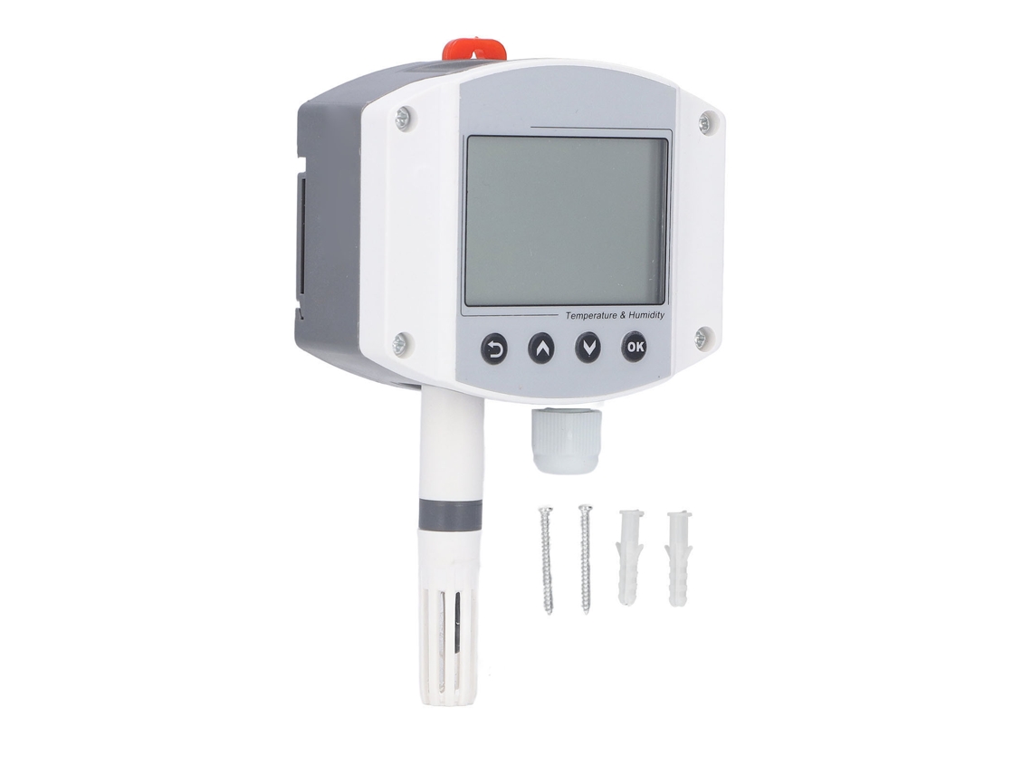 Sensor De Temperatura Y Humedad Con Pantalla Lcd, Transmisor De 4-20 Ma Para Equipos De Maquinaria.