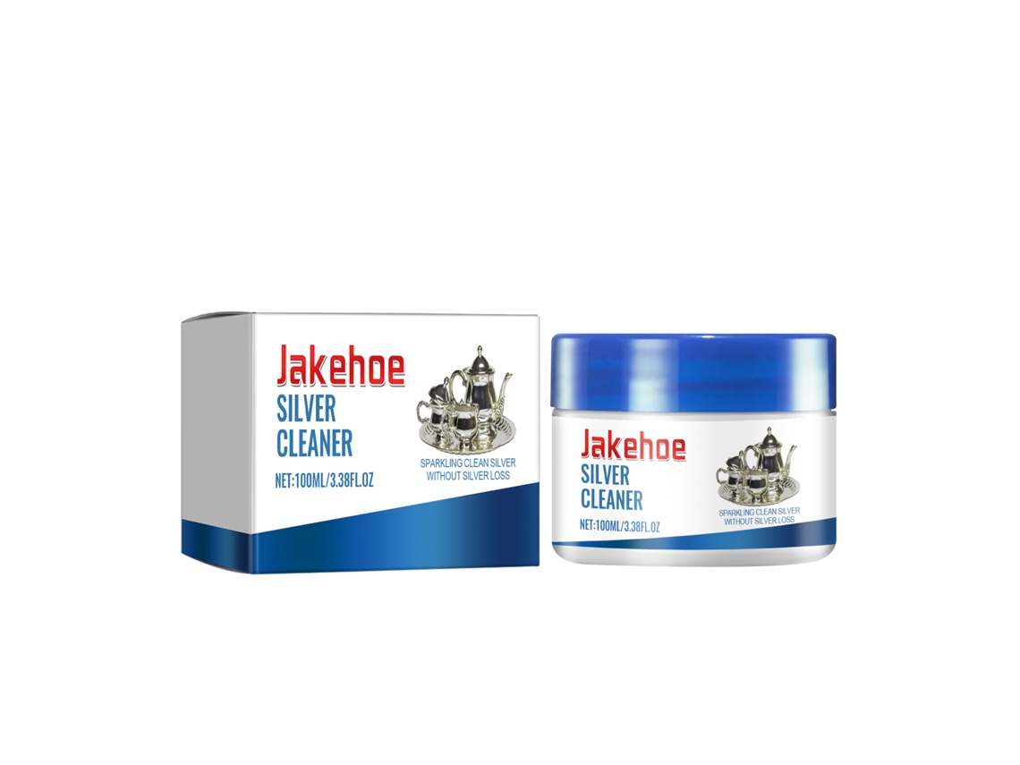 Crema limpiadora de plata de efecto rápido