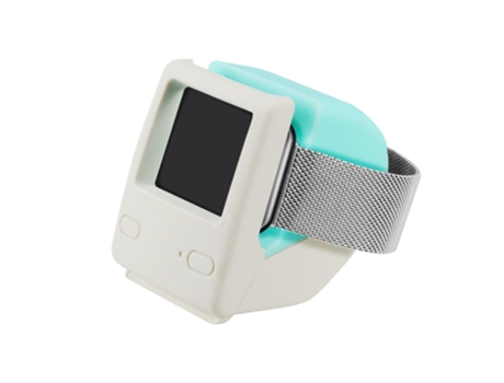 Soporte para Apple Watch SLOWMOOSE Mesilla de Noche Modo de reparación, protector de PC, diseño de base de carga doméstica (Menta Verde)