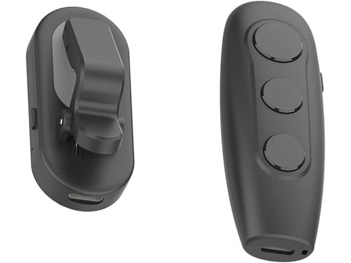 Mando A Distancia Perfecto Para Pasar Páginas En Tabletas, Para Viajes Y Para Usarlo En Cualquier Lugar. Fabricado En Plástico Abs Resistente Al Agua.