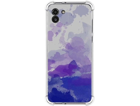 Carcasa para Samsung Galaxy A03 TUMUNDOSMARTPHONE Dibujos Antigolpes Acuarela 09 Multicolor