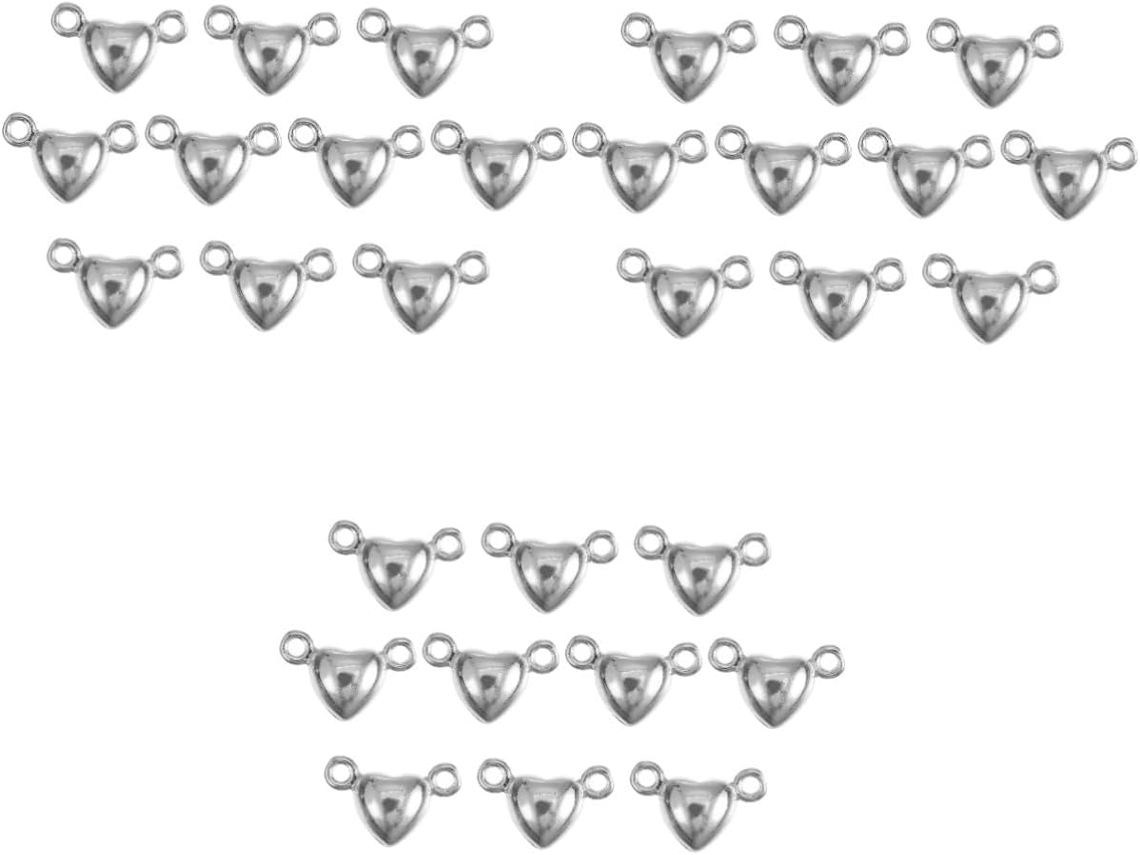 Nuobesty 30 Piezas De Collares Con Cierre Magnético En Forma De Corazón
