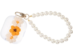 Protectora Floral Para Auriculares Inalámbricos, Compatible Con Nueva Generación, Resistente Al Agua, Ligera Y Fácil De