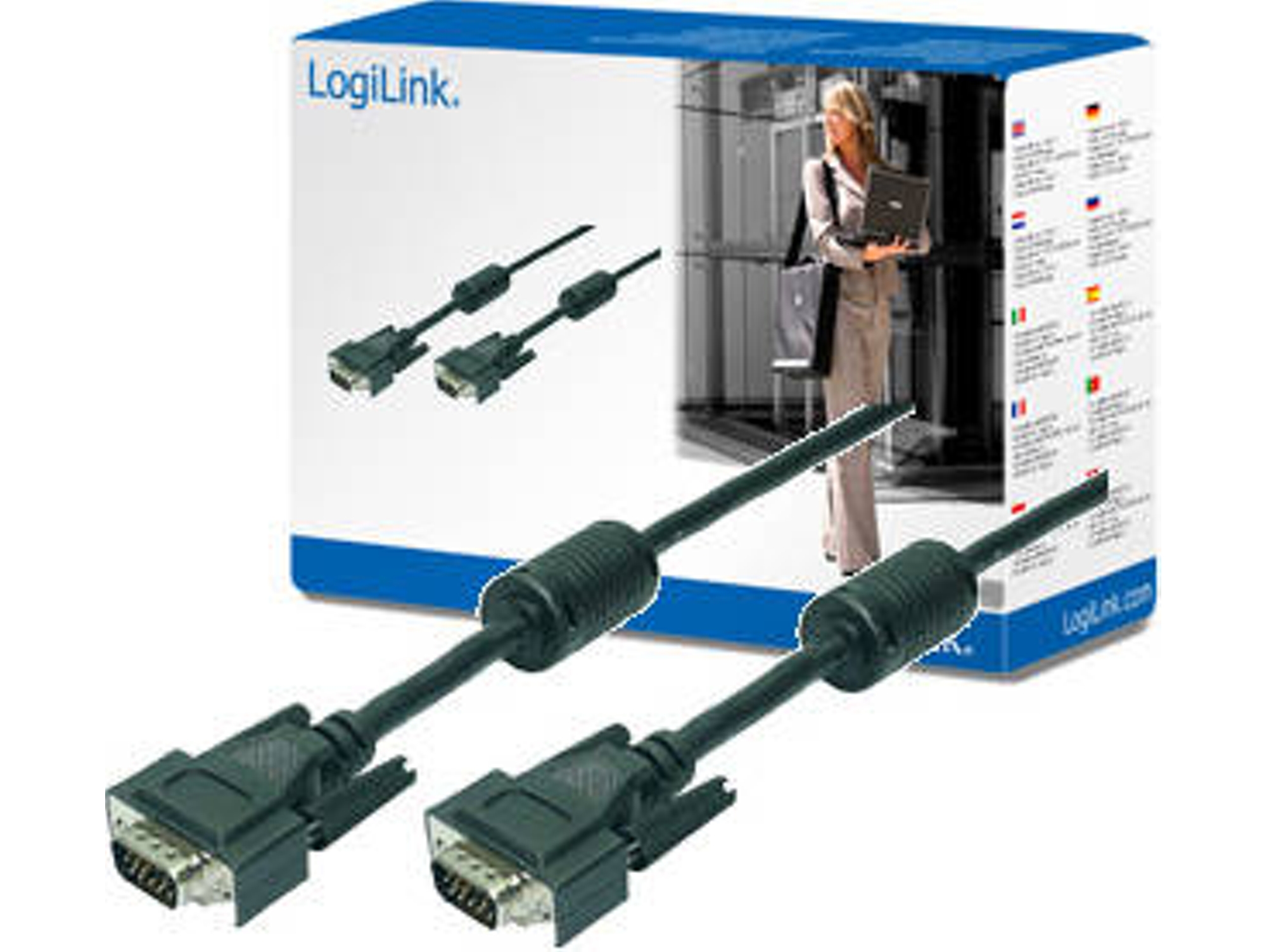 Cable de Vídeo LOGILINK (VGA)