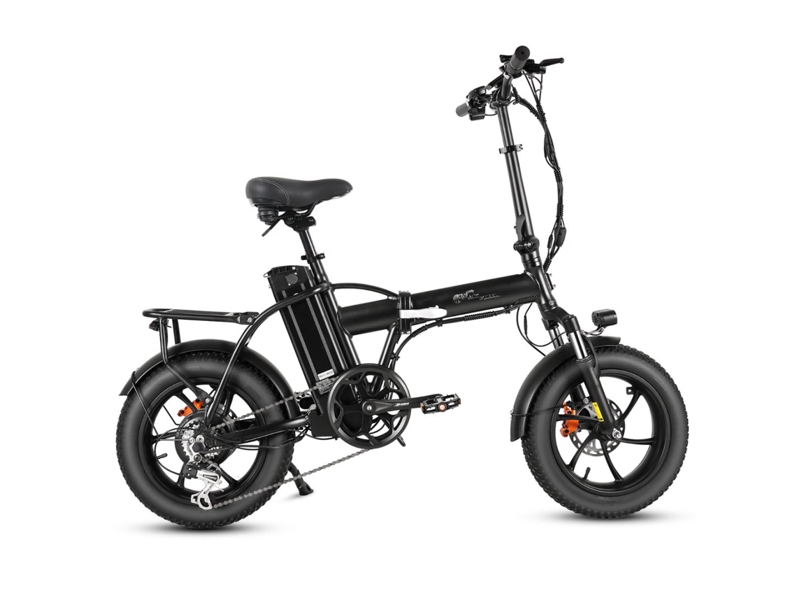 Cmacewheel Ac16 350w 16 Bicicleta Elétrica Dobrável City 864wh Bicicleta De Trekking 48v Bateria 18ah