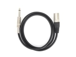 Cable De Audio Para Micrófono, Altavoces, Escenarios Y Dj, Con Conector Xlr Macho De 6,35 Mm A Conector Trs. Cable De