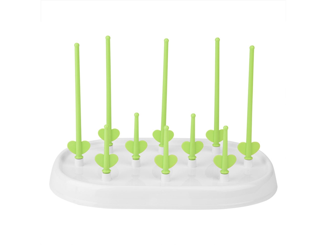 Escurridor Portátil Ajustable Para Biberones Con Bandeja Reversible