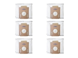 2026-6 Bolsas De Polvo Compatible Con Ecovacs Deebot Ozmo T8 T9 T9max Robot Aspirador Material Tela Capacidad Grande