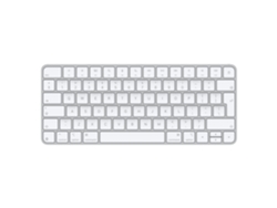 Teclado Universal Mágico Usb Bluetooth Qwerty Inglés Blanco Apple