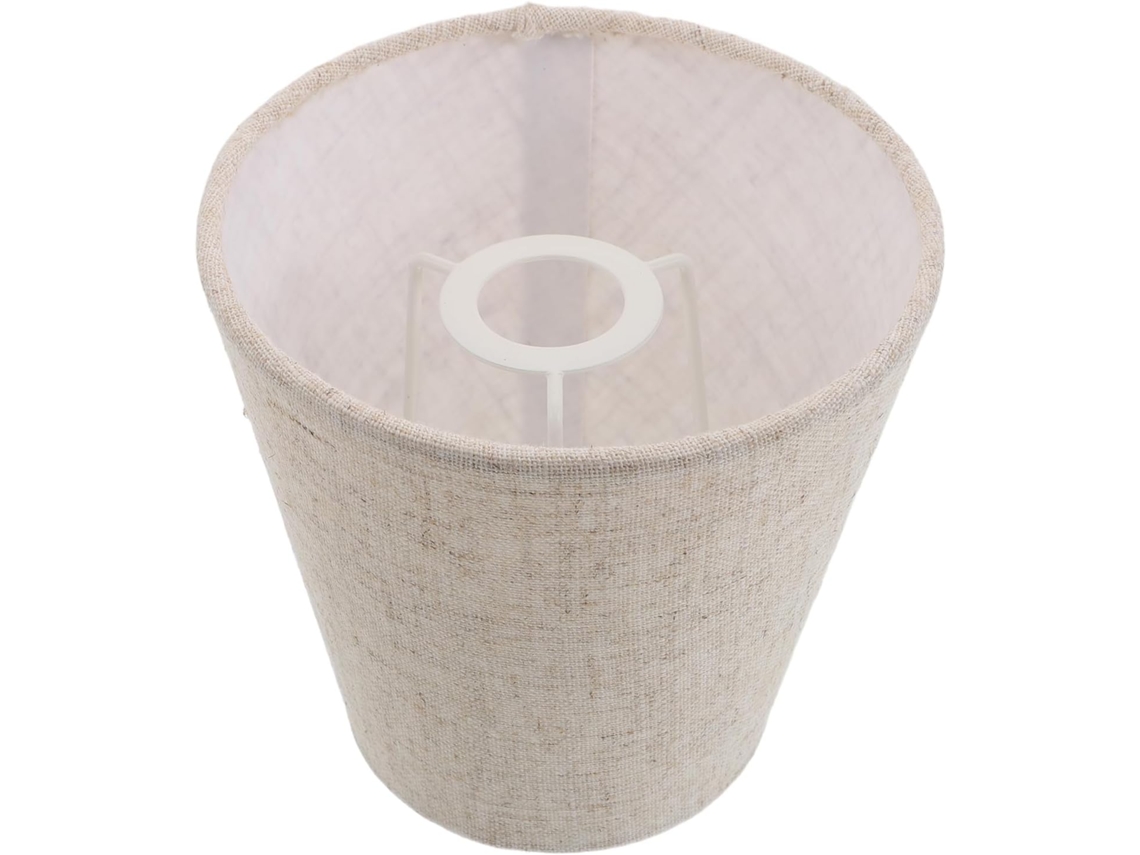 Lámpara de mesa moderna y elegante de tela para salón. SFUSHOS