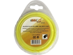 Bricoferr Hilo De Nylon Redondo 1,6 Mm 15 M