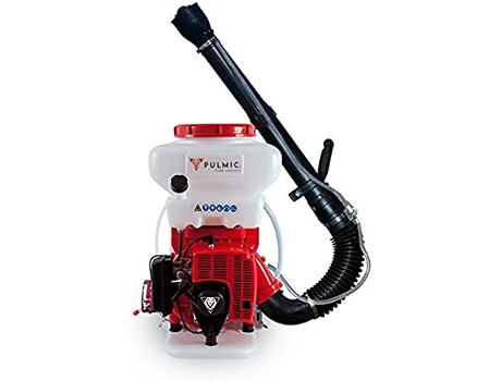 Pulverizador PULMIC Taurus Air+. Ordenador portátil. Mochila Sulfator. Motor de 2 tiempos. Bomba de refuerzo de doble pistón. Boquilla Ajustable.Us...