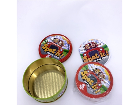 Frozen Elsa Puzzle Dobble Juego de Cartas Juguete Educativo En La Carretera