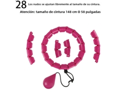 (28 Rosa) Cinturón Deportivo Ajustable Para Ayudar Con La Pérdida De Peso Y La Modelación Corporal.