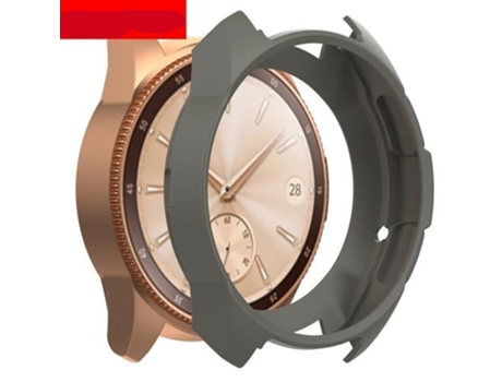Carcasa de Reloj SLOWMOOSE de Silicona (Gris 42 Mm)