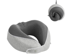 Almohada Cervical Portátil En Forma De U, Espuma Viscoelástica, Rebote Lento Para Viajes, Ideal Para Guardar En Aviones.