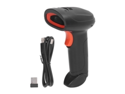 Escáner de código de barras QR 2D inalámbrico con control por voz inteligente, USB 2.4G y Bluetooth para supermercado Almacén