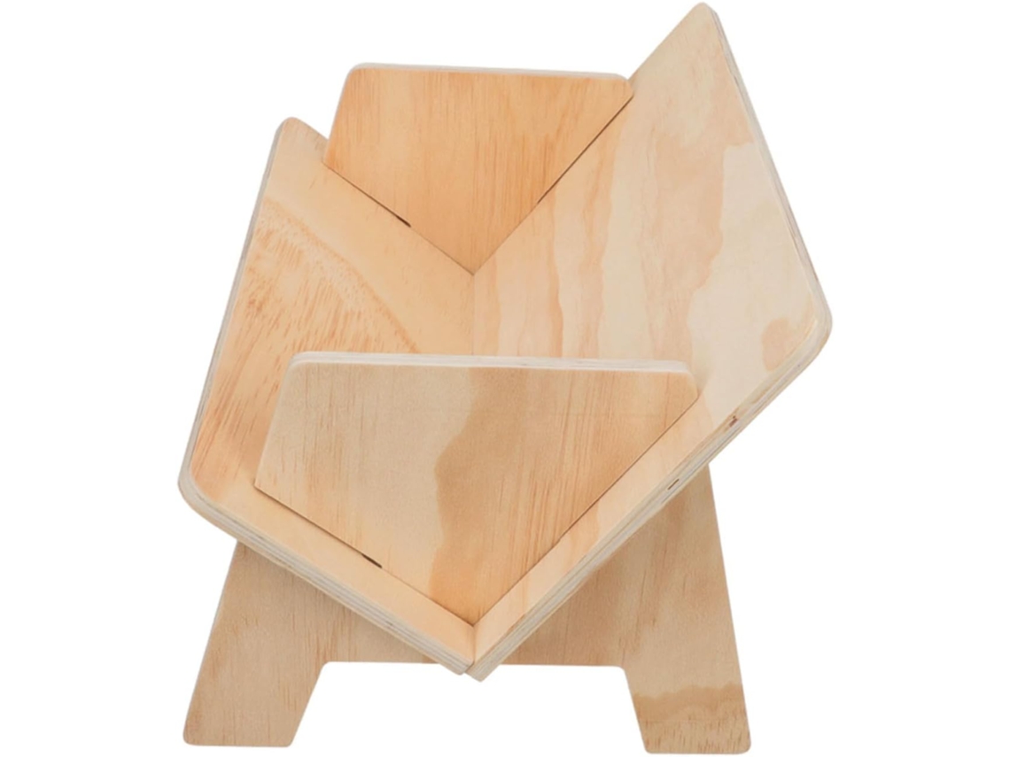 Estante De Escritorio Inclinado De Madera Para Almacenamiento Y Accesorios, Archivador Multifuncional.