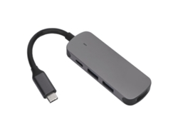 Base De Acoplamiento 4 En 1 Type-c A Hdmi+usb3.0 Carcasa De Metal Gris Carga Rápida Pd 4k Hd