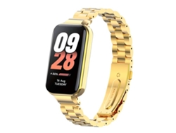 Pulsera para Redmi Band 2 / Xiaomi Smart Band 8 Active - Metal con tres cuentas integradas