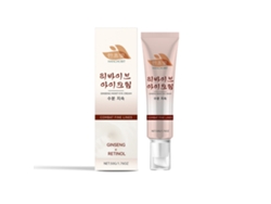 Crema para el contorno de ojos con ginseng y retinol
