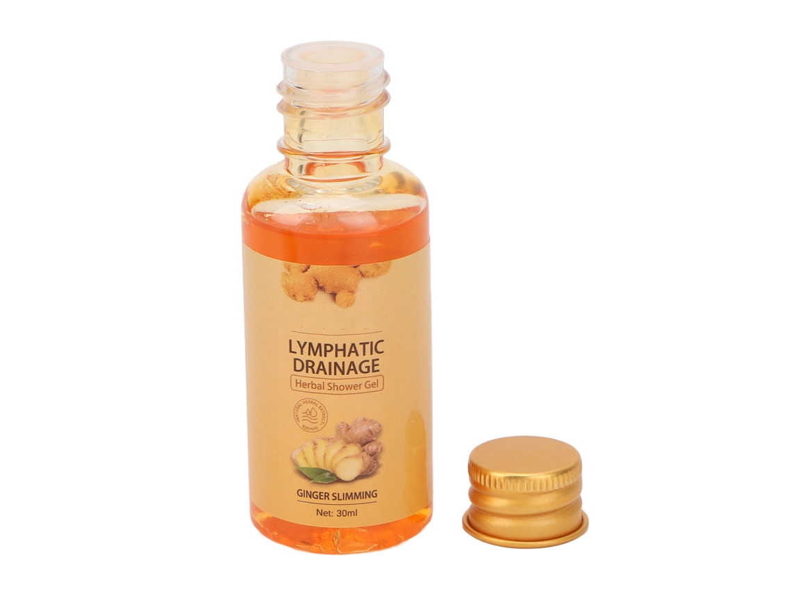 Gel De Ducha De Jengibre Para Hidratación, Masaje Y Drenaje Linfático.