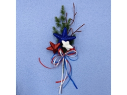 Flores de estrella del Día de la Independencia de Estados Unidos, paquetes de 6, mínimo 10 tallos