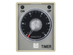 Relé Temporizador Eléctrico Ajustable Ah3-3, 8 Pines, Retardo De Liberación De 10 Minutos, 12 V