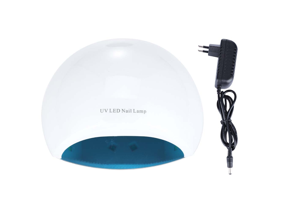 Secador de uñas LED Rebe-Lâmpada de 36 W, herramienta para manicura, secado de esmalte de uñas en gel, color blanco.