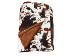 Manta Ligera Suave Y Aconchegante Con Estampado De Vacas Decoración Regalo 50x60 Pulgadas Manta De Peluche Para Niñas Niños Mujeres Hombres