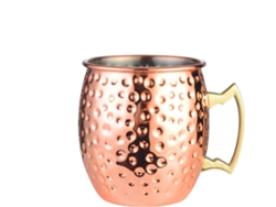 Vaso De Cóctel Moscow Mule De Acero Inoxidable De 530 Ml | Vaso