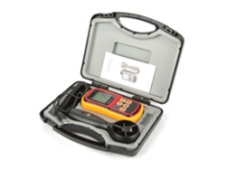 Anemómetro Digital Portátil Lcd Gm8901 Con Medidor De Velocidad Del Viento Y Temperatura