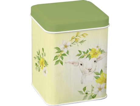 Lata para Té o Galletas IHR L 7,5 X a 10 X P 7,5 Cm