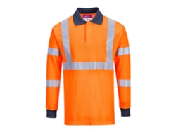 Polo Fr Modaflame Hvo - Protección Y Comodidad Naranja / Xxxl