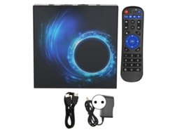 Caixa de TV Android 10.0 Allwinner H616 Quad Core 2GB RAM 16GB ROM 6K HD 3D H.265 Dual Wi-Fi 5.0 Plugue UE