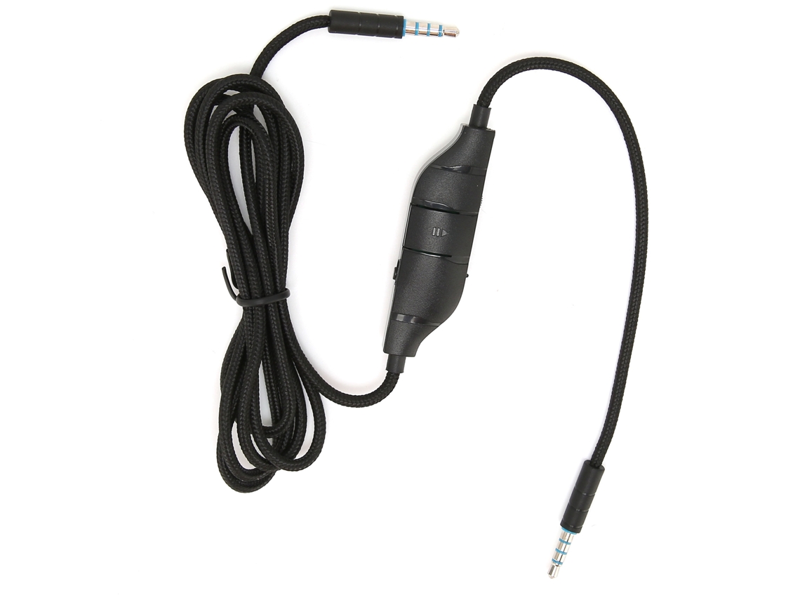 Cable De Audio Para Auriculares Gaming Con Control De Volumen Y Micrófono Para Logitech G633 G635 G933 G935