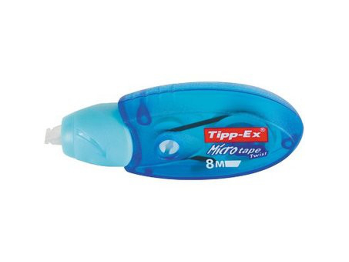 BIC Micro Tape Twist Corrección de Películo/Cinta 8 M Azul 10 Piezas