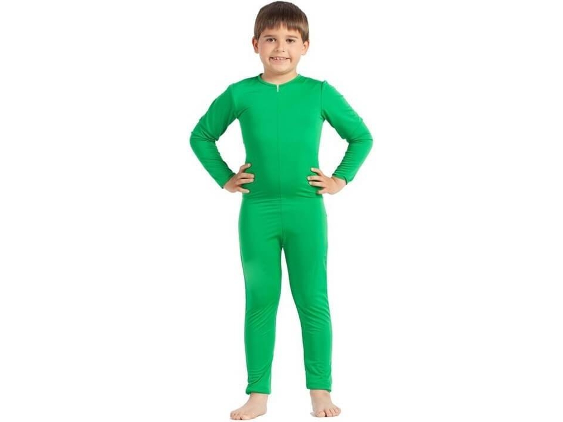 Disfraz Unisex CAR&GUS Ropa interior Spandex Verde (Poliéster - Tam: 3-4 Años)